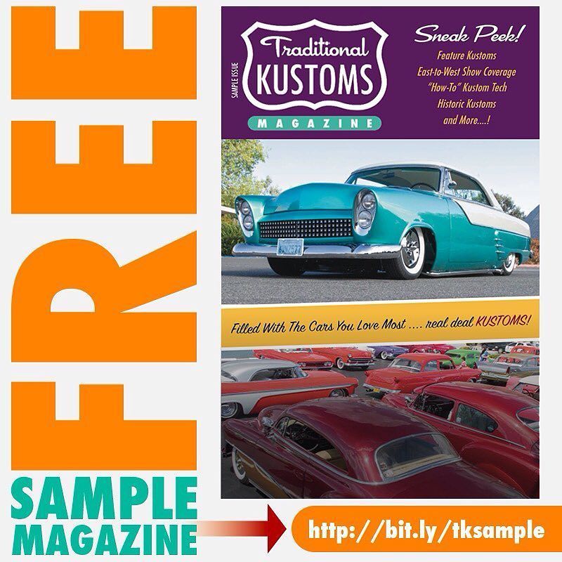 TradKustoms's tweet photo. Not a subscriber?  Get your #FREE sample magazine from Traditional Kustoms!  Visit … https://t.co/hUiUK9oBNg https://t.co/ui13fxrUAB