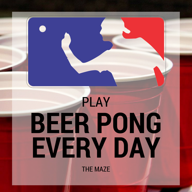 themaze_moraira's tweet photo. Play BeerPong everyday at The Maze! You can also join the special competition once a week... #BeerPongMoraira https://t.co/2swk4Z3n8X