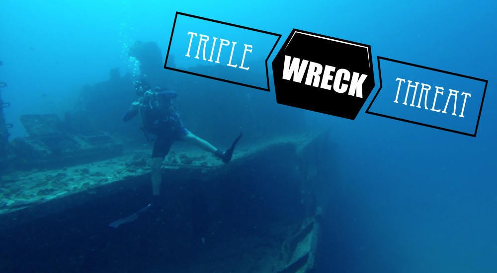 Triple Wreck Threat! 3 breathtaking wrecks packed into 1 fun filled day!
bit.ly/1KthZcJ