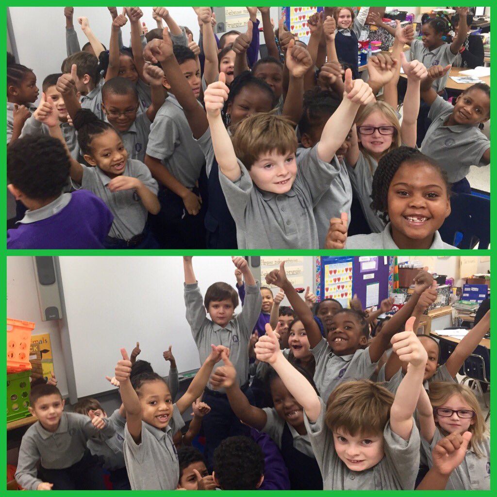 marietculver's tweet photo. 1st graders celebrating problem solving #CPS #evaluationmatrix #trash #Eco-heroes @SeatackAADA @VBGifted @VBTitleI https://t.co/AbRTkFpxLl
