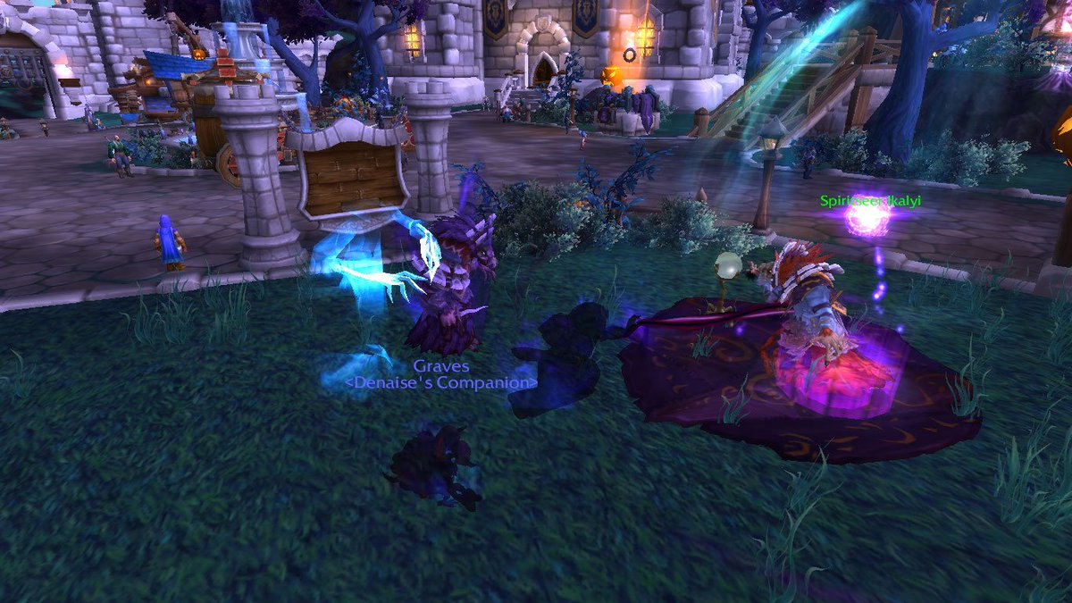 RendoreiRook's tweet photo. No one knows what Denny gets up to in her free time waiting for Legion. #wowselfie #garrisonlife #spriest #pandaren https://t.co/C3Uw2g9uGs