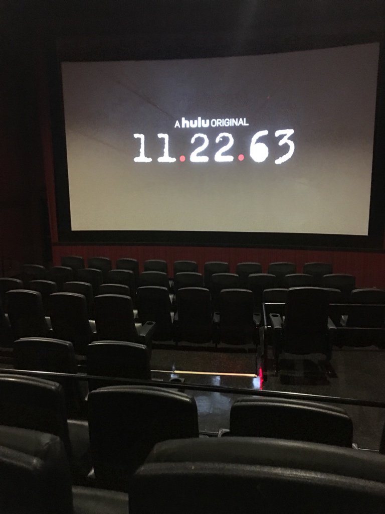 _Run2Run_'s tweet image. Jonny and Joe go to the movies. Go Jesse Owens @RaceMovie! Not much of a crowd. We’ll be back with our thoughts.