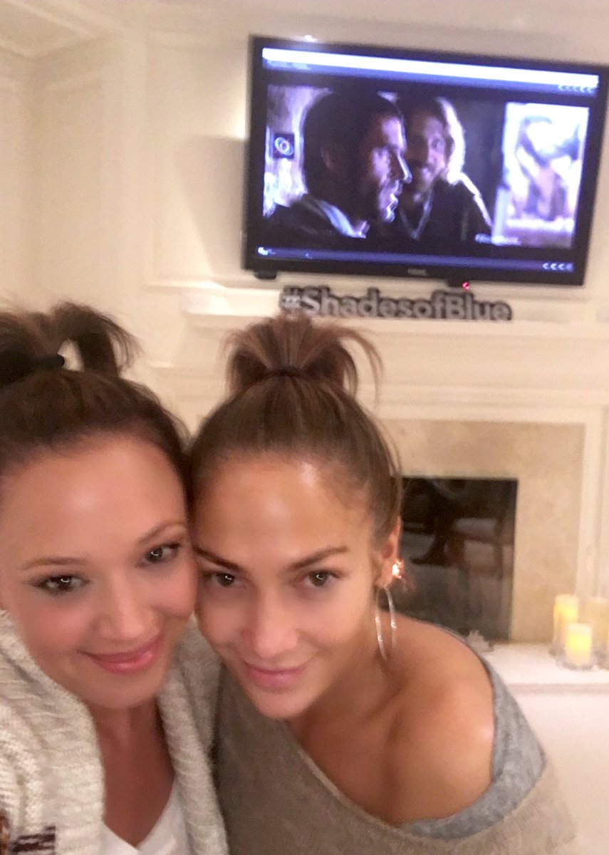Leah Remini Yes We Jlo Do Watch Shadesofblue Together Askjlo T Co It3ylerlh0