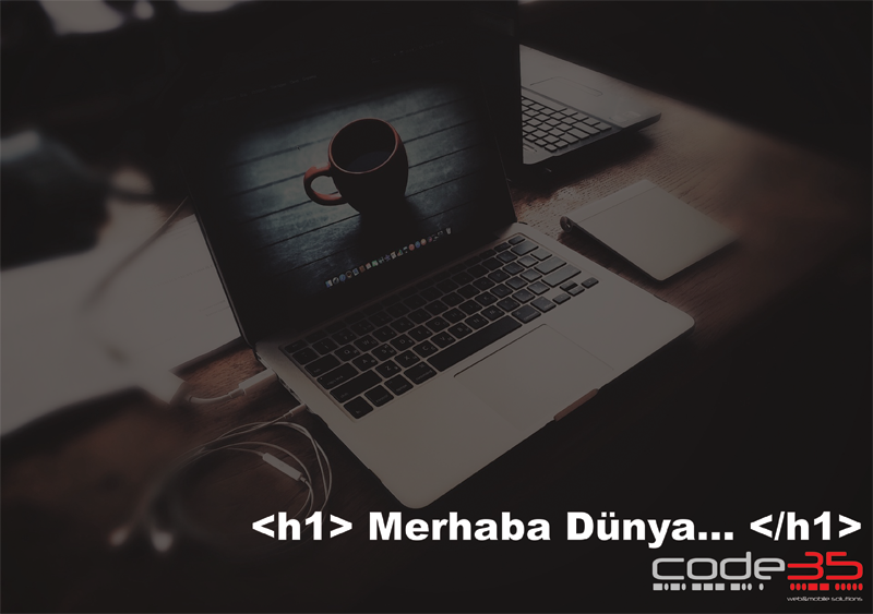 code35net's tweet photo. Merhaba Dünya! Biz geldik :) https://t.co/xkckRuRm4I 
#code35 #code35net #web #mobile #izmir https://t.co/e6nLxxgNQf