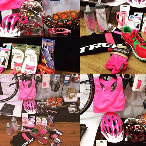 RivalBikesAus's tweet photo. Ladies we have you covered! #lovepink #rivalbikes #trek #bontrager #zensah #featureselite #slacklace #netti https://t.co/6ME51cDfut