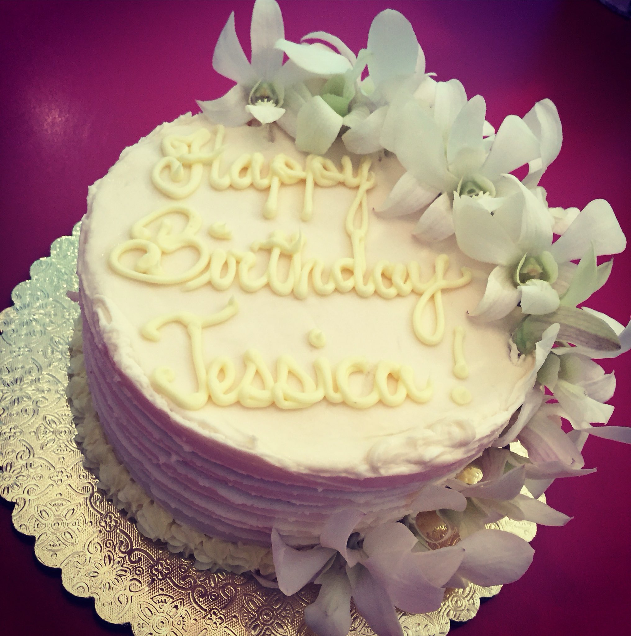 Maui Sugar Shop on X: "Happy Birthday Jessica! #glutenfree #organic #orchid #birthdaycake #maui #hawaii https://t.co/EIFcgtZVJS" / X