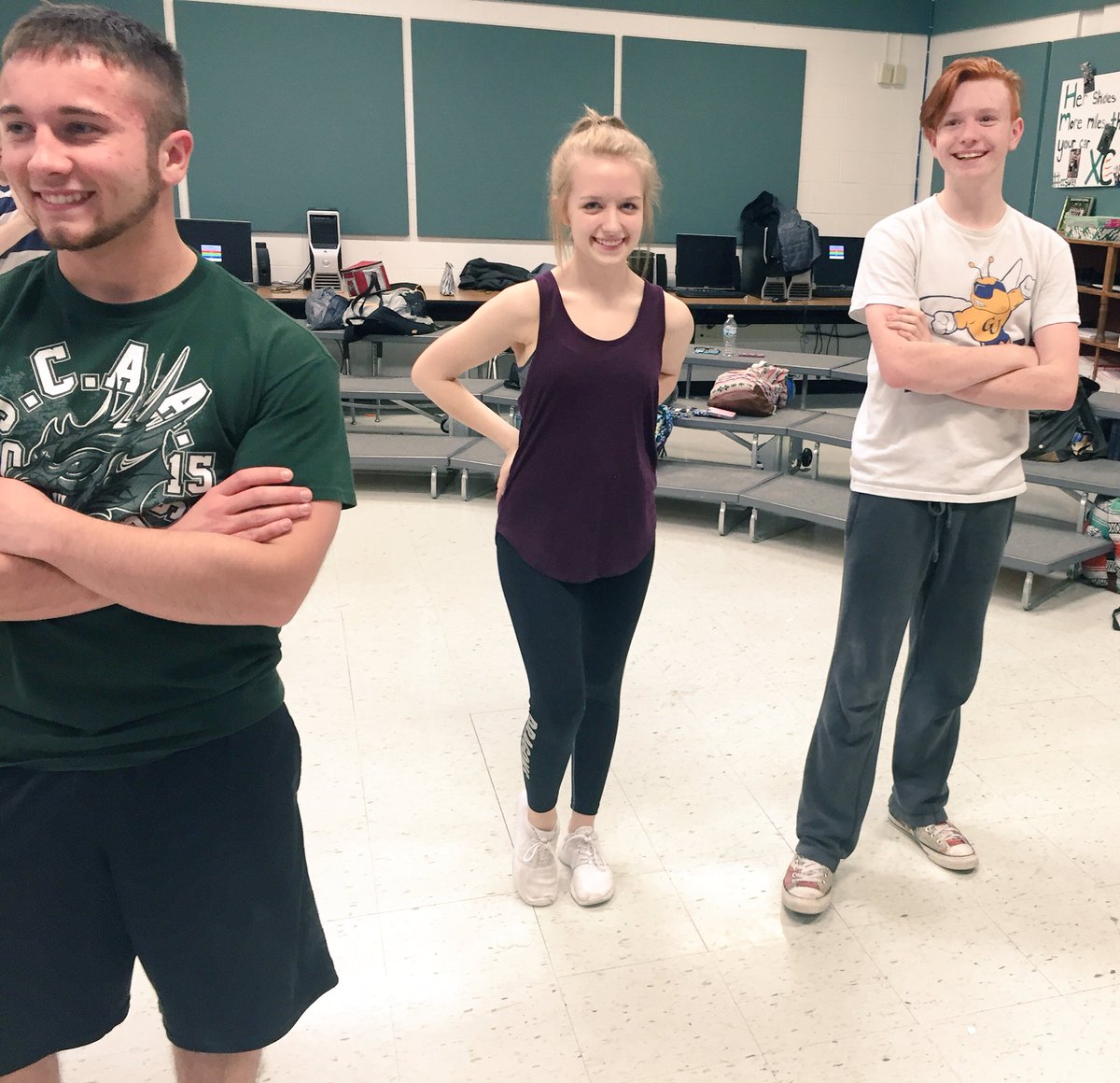 DHSTheatreDept's tweet photo. Working hard at rehearsal! The show is coming together!
#BreakingUpIsHardToDo #JustDance #LoveWillKeepUsTogether https://t.co/5pu9jxAu7x