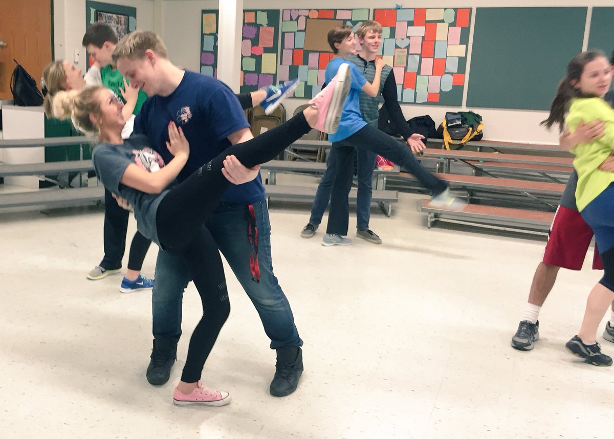 DHSTheatreDept's tweet photo. Working hard at rehearsal! The show is coming together!
#BreakingUpIsHardToDo #JustDance #LoveWillKeepUsTogether https://t.co/5pu9jxAu7x