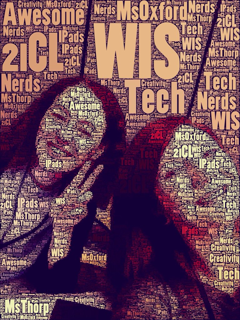 KellyThorp's tweet photo. Type and text tools on iPad #wis21clhk @art_cathyhunt #21CLHK https://t.co/6trGdoiXhN