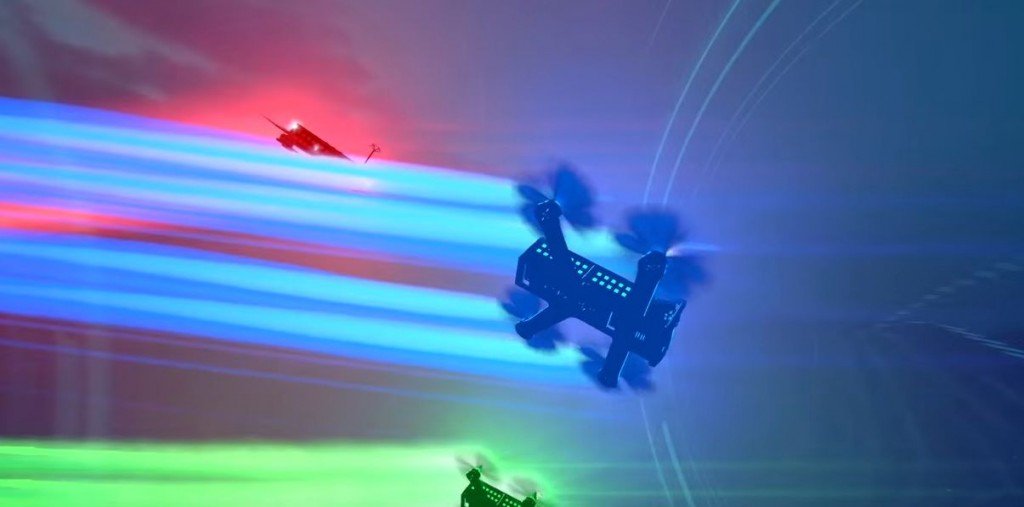 ClifHampton's tweet photo. It's Official: #DroneRacing is a Thing #UAV fun #drones https://t.co/LGF2dgAnQG https://t.co/rSUSTWuswZ