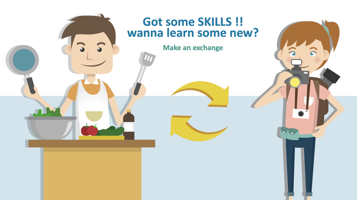 xchanzdotcom's tweet photo. Learn new #Skills or Get #Services u need frm awesome people around u on #xchanz.com #India's no.1 #barter platform https://t.co/C423XhDti9