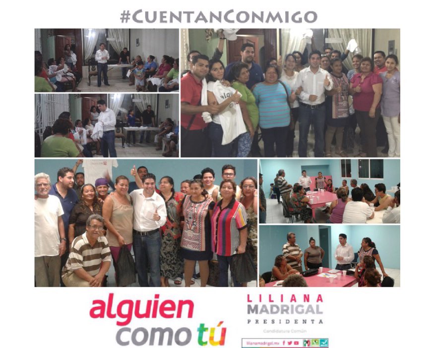 PacoCelorio's tweet photo. Día de avances y sumas en la región  para @LILIANAMADRIGAM #CuentanConmigo https://t.co/RCl25OksdD