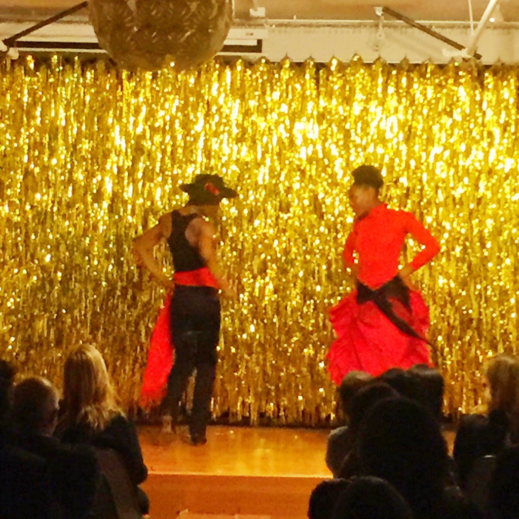 Modern Flamenco artists @lonnielenyea <a href="/creoleshowboy/">Kirby LaBrea</a> lighting it up #openperformersnight