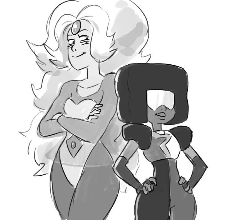 rainbow quarts and garnet for @Kobernation and @HypedPanda 