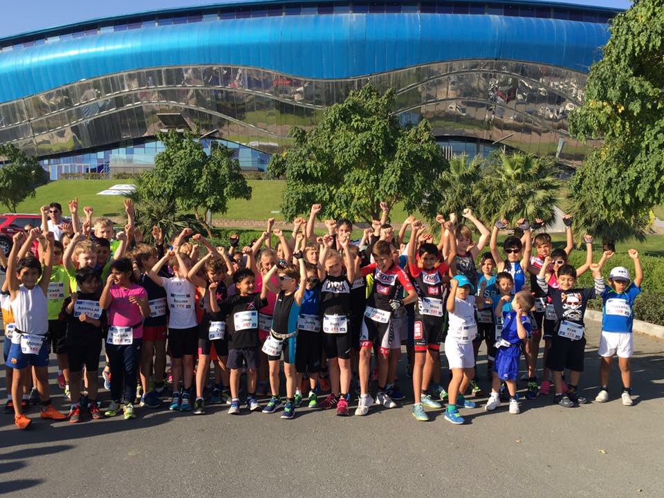 racemedubai's tweet photo. 50 kids racing. Biggest field yet #duathlon @giantmiddleeast https://t.co/HEBYtSw1vk