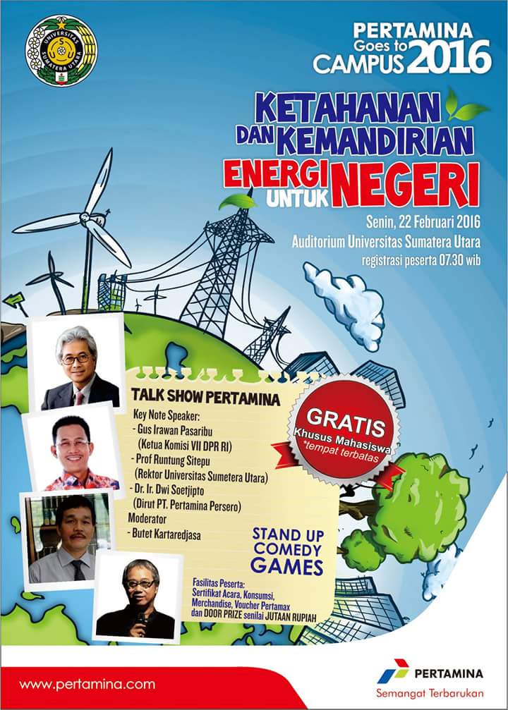 anak_USU's tweet photo. #EventUSU Pertamina Goes To Campus USU 2016. More info klik
https://t.co/NPslKH875E https://t.co/iPgIAzBY9M