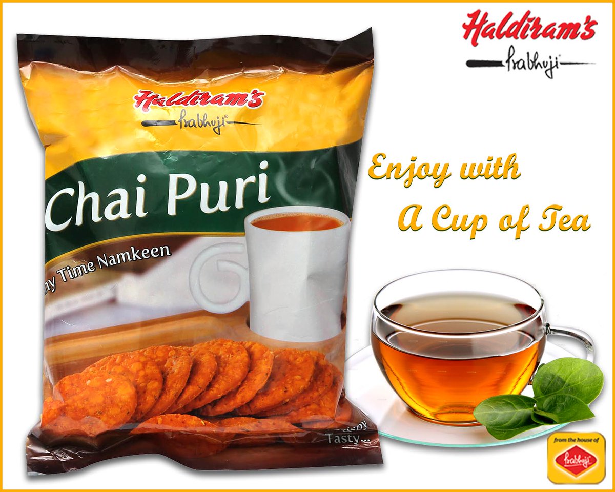 Haldiram's Prabhuji Chai Puri a delicious Hi Tea #snacks. #HaldiramPrabhuji #Food #online. haldiramprabhuji.in/chai-puri-200g…
