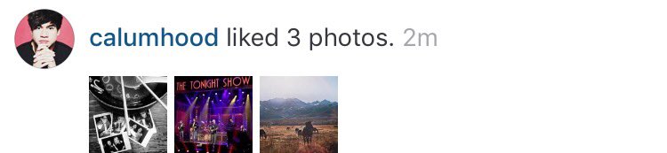 OpenHeartEleni's tweet photo. Calum's activity on Instagram! #iHeartAwards #5SOSFAM #KCA #vote5sos #BestFanArmy ~ Julia 🦄 https://t.co/O2NoH351Vn