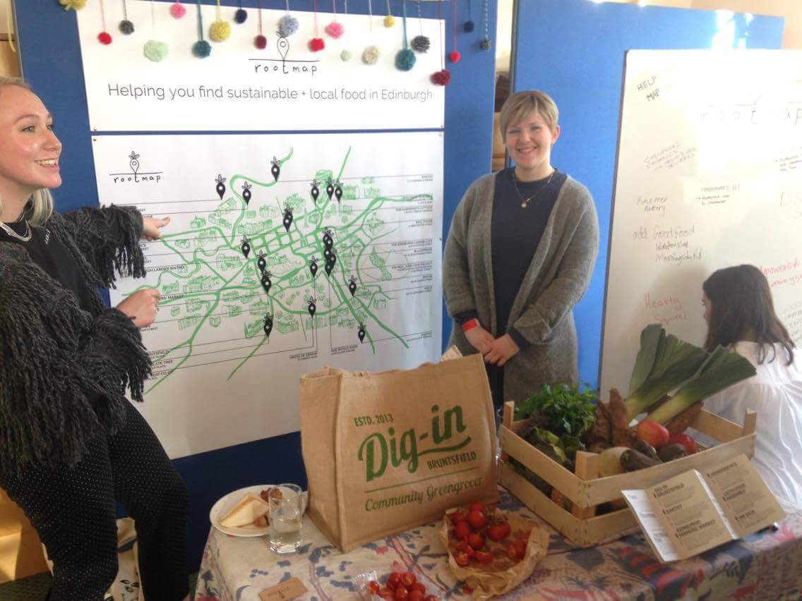 edrootmap's tweet image. Thanks for having us yesterday @TEDxUoE talking about good, local food all afternoon was endless fun!