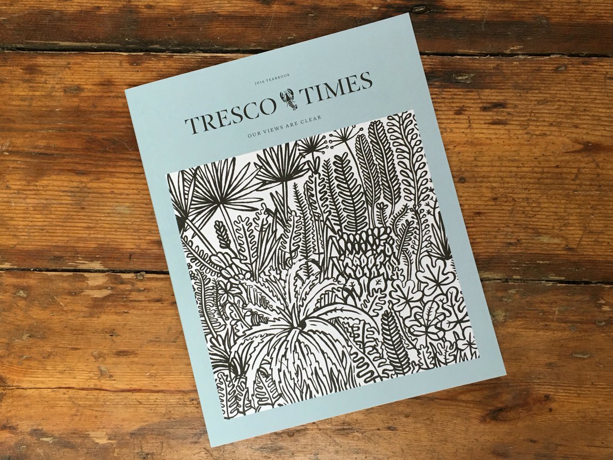 The 2016 #Tresco Times Yearbook has started landing on doormats! Have you received yours yet? #Scilly <a href="/Nixondesign/">Hao Zhang</a>