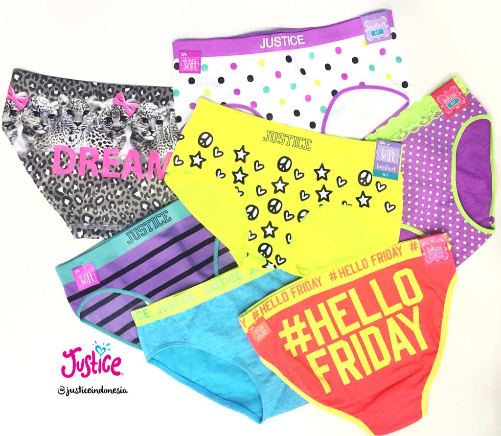 Justice Indonesia on X: Shop for Justice underwear at stores!  #everygirleveryday  / X