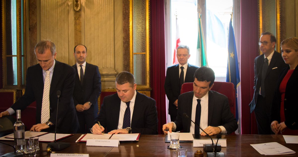 agricultureGEO's tweet photo. Otar Danelia met with his Italian Counterpart #Danelia #Italian #Counterpart
https://t.co/ju5nWb03CI https://t.co/sfj3orGUsC