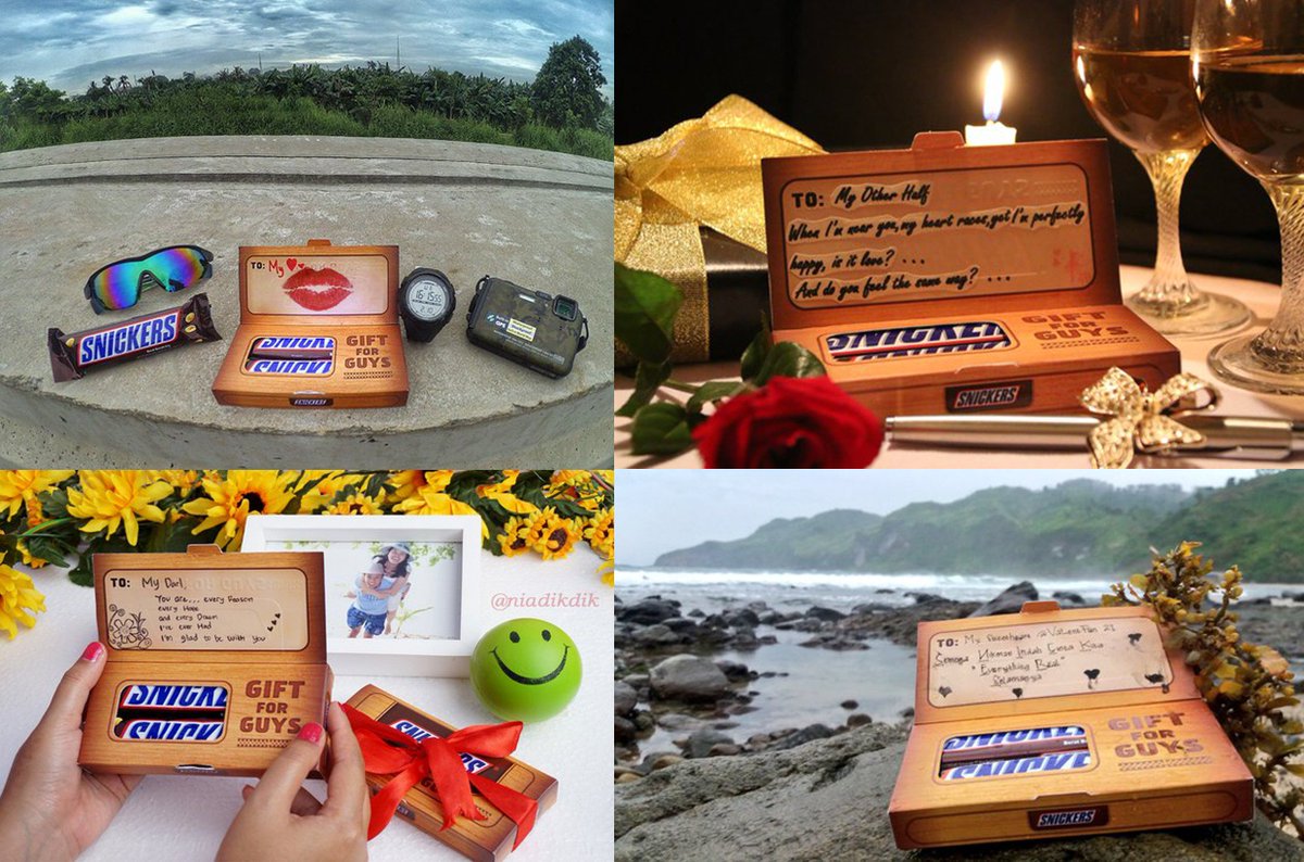 Snickers_ID's tweet photo. Ini dia kiriman #SnickersForGuys yang keren2 Yuk kirim lagi yang lebih keren versi kamu! https://t.co/v4P0vMYH4l https://t.co/L8saN2OQN0