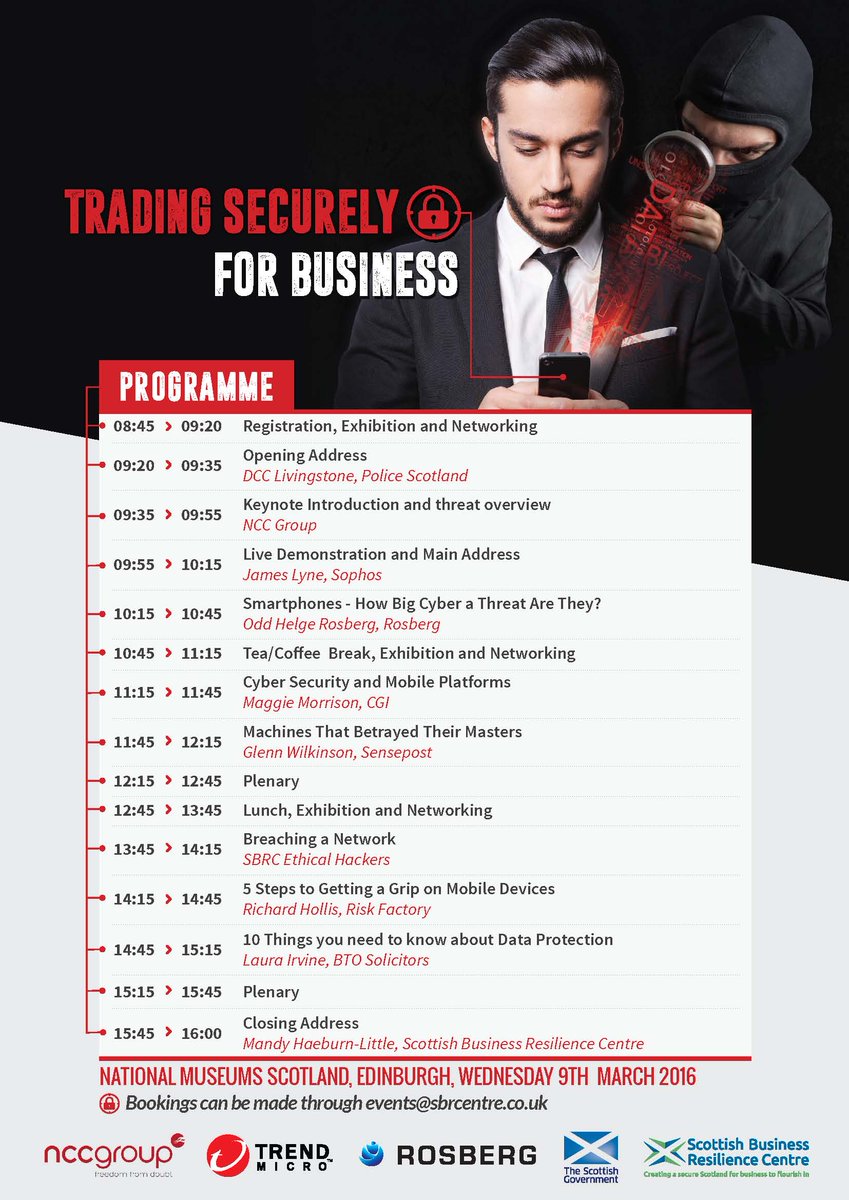 cyberfraudcen's tweet photo. @maggi_morrison will be discussing #cybersecurity and mobile platforms at our #TradingSecurely16 conference! https://t.co/61LxhZkzlL