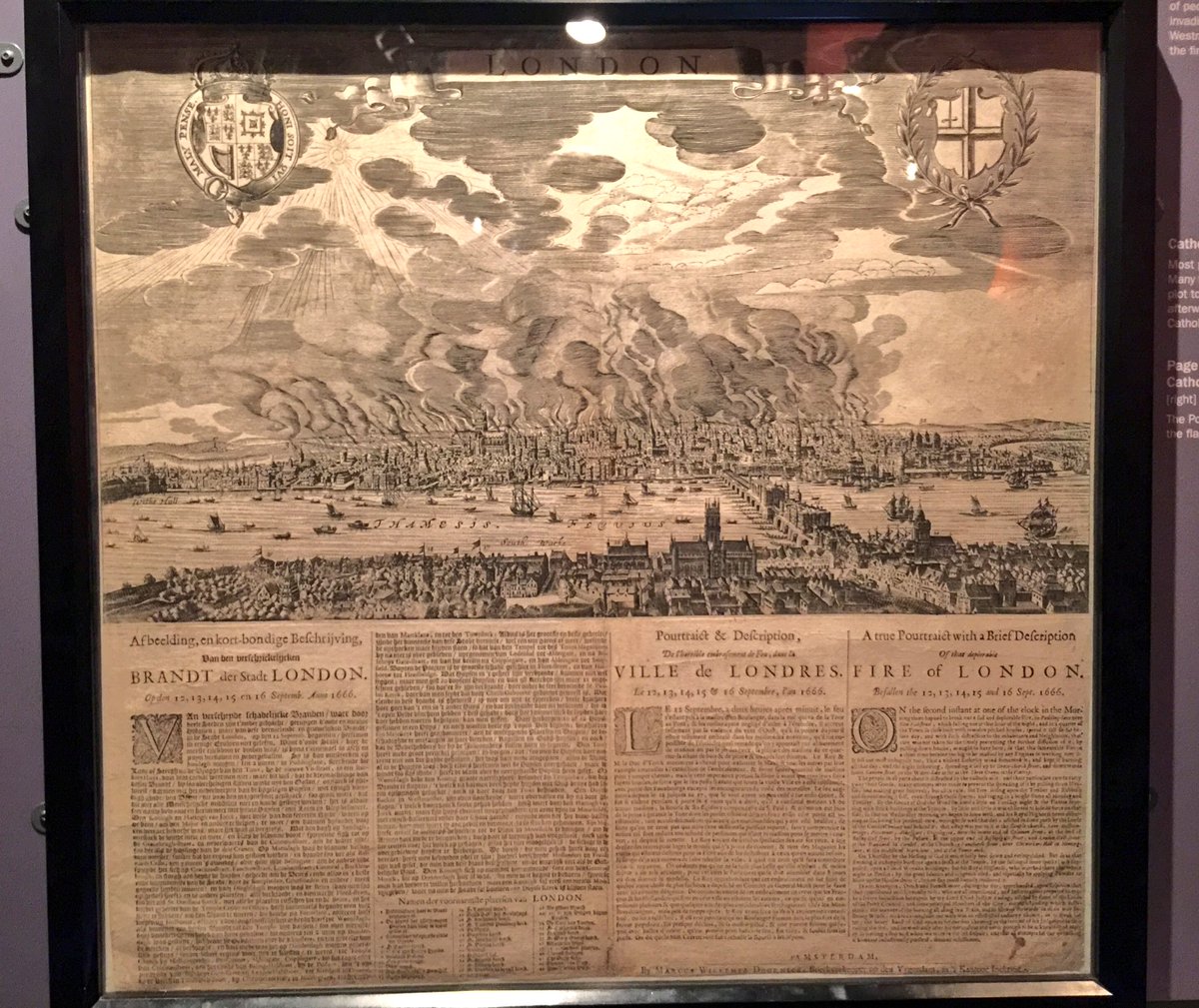 Spica 焼失面積は明暦の大火 1657年 の15分の1 東京ドーム37 6個分 176ヘクタール Rt Yoookd 1666年9月のロンドン大火災を伝える当時のオランダの新聞記事 T Co Chgocrjiqv