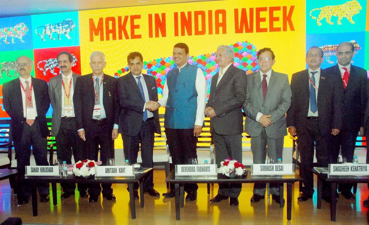 EconomicTimes's tweet photo. '#MakeInIndiaWeek' gets Rs 15.2L crore investment commitments https://t.co/4HB4dtzP2m https://t.co/x1hMyKPkW8