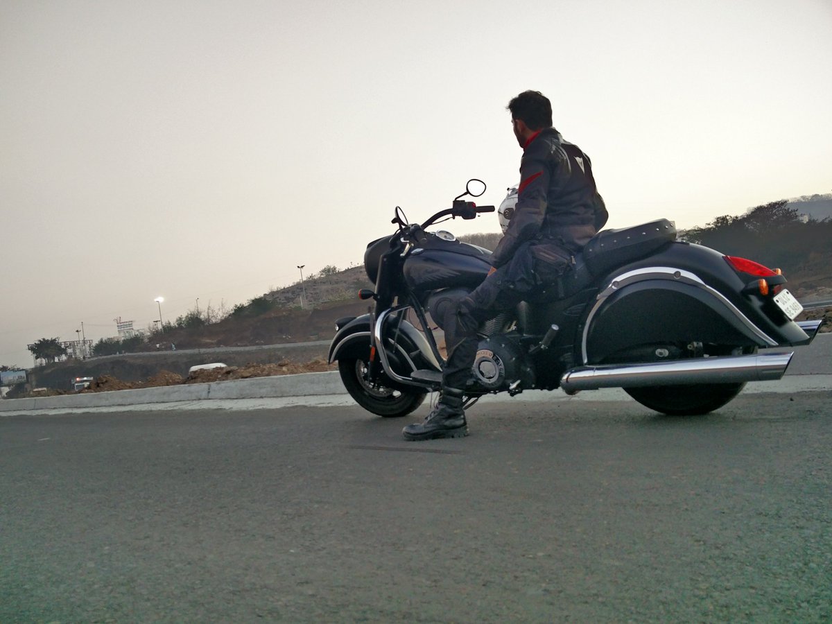 SiddhantKarnick's tweet photo. On a journey to #IBW2016 and beyond with @PD_Official. Sooo much fun, around bikes bikers banter and possibilities https://t.co/Tc3LheJdkk