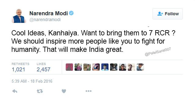 SaralPatel's tweet image. This is what will make India great. #JNURow #KanhaiyaKumar #CoolClock