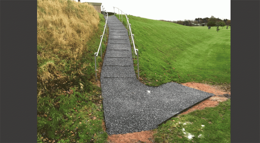 BFM_Magazine's tweet photo. #Trailflex improves grip for steep golf club path #facilitiesmanagement https://t.co/wjX7i85Iwl https://t.co/6gXUvw5fOA