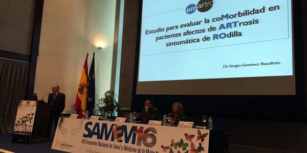 Bioiberica's tweet photo. #SAMEM16 Dr. Sergio Giménez, médico @SEMERGENap: “Padecer #artrosis implica mayor presencia de ansiedad y depresión” https://t.co/DAV6niMmKV