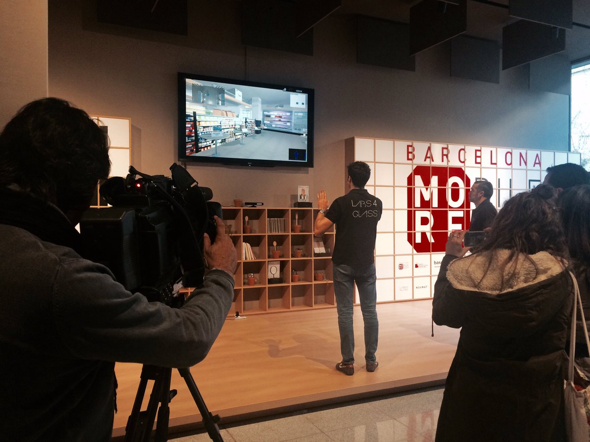 Ya es posible hacer la lista de la compra de manera virtual #thefutureofshopping #mobilereadybcn