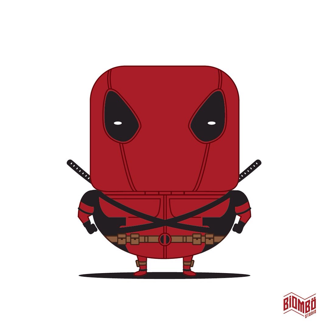 Our little tribute to the big DEADPOOL!TODAY IS THE DAY <a href="/VancityReynolds/">Ryan Reynolds</a> <a href="/MarvelSpain/">Marvel España</a> @20thCFoxSp <a href="/Marvel/">Marvel Entertainment</a> #design