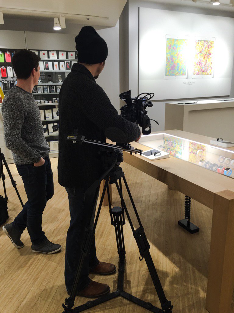 In #Dundrum with <a href="/MEDIAFY/">MEDIAFY</a> this morning shooting a promotional video, can't wait to see the result! 🎬