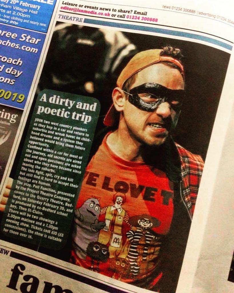 t3philla's tweet image. There's one more day until @hailtothepeople's #PollFunction hits #bedford's @quarrytheatre. Have you booked your ti…