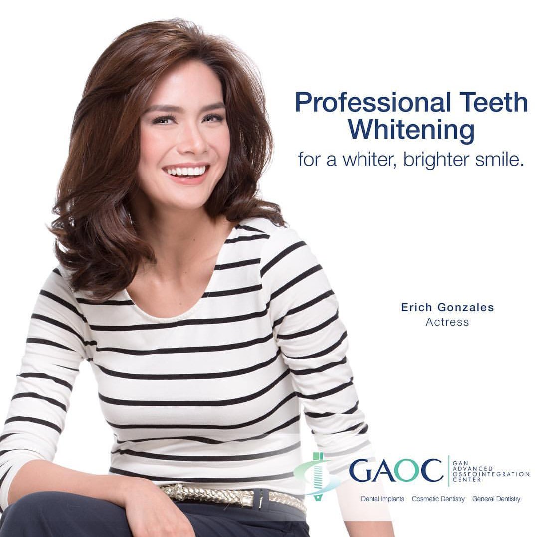 ErichGForever's tweet photo. Erich Gonzales for @gaocdental  💟
#IChooseGAOC #Itsnotjustasmileitsastatement #DanRich https://t.co/J9HbQ0YN5q