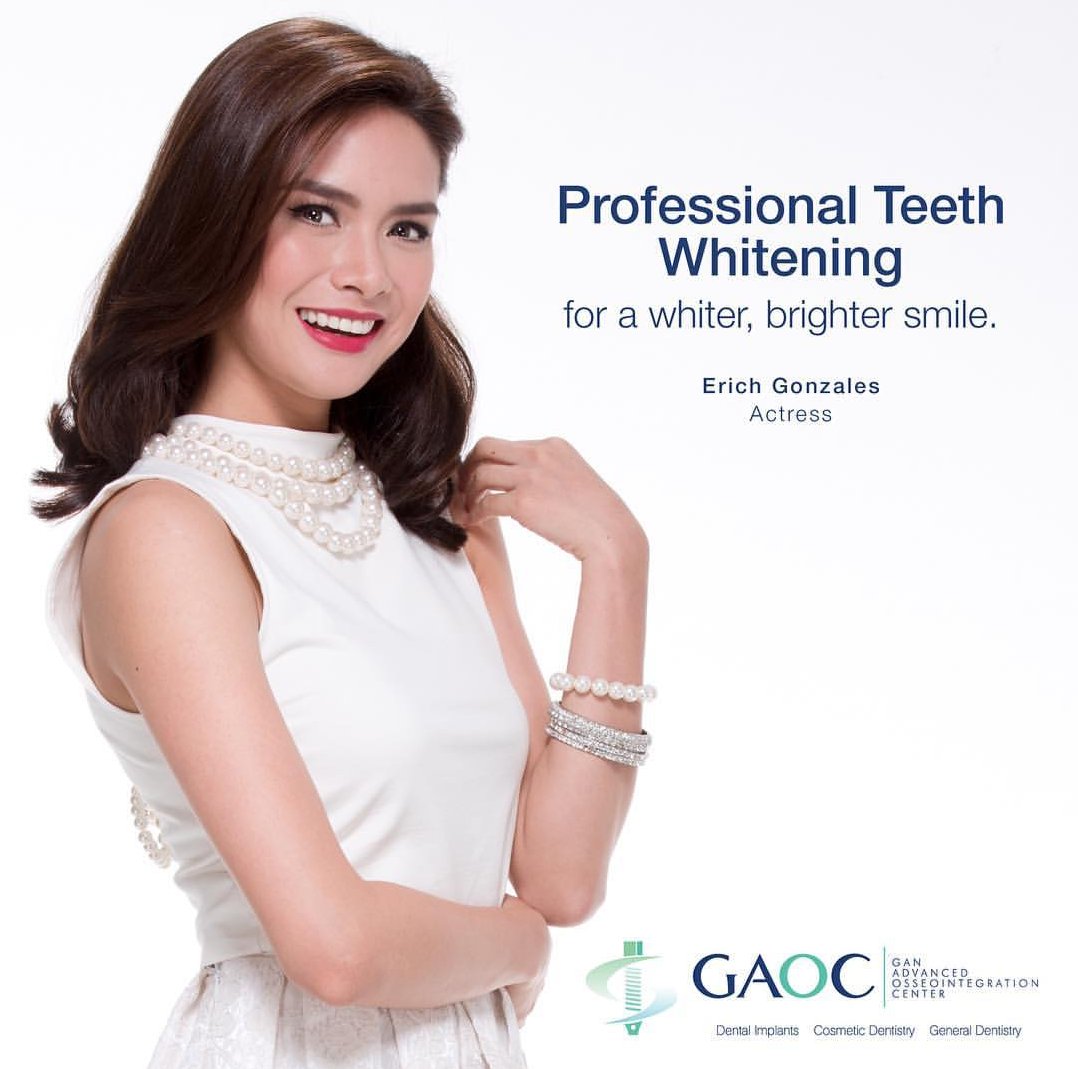 ErichGForever's tweet photo. Erich Gonzales for @gaocdental  💟
#IChooseGAOC #Itsnotjustasmileitsastatement #DanRich https://t.co/J9HbQ0YN5q
