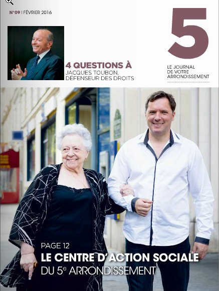 Dernier numéro de 5 Le Journal N°9 #mairie5 #Berthout #Toubon 
calameo.com/read/000536966…