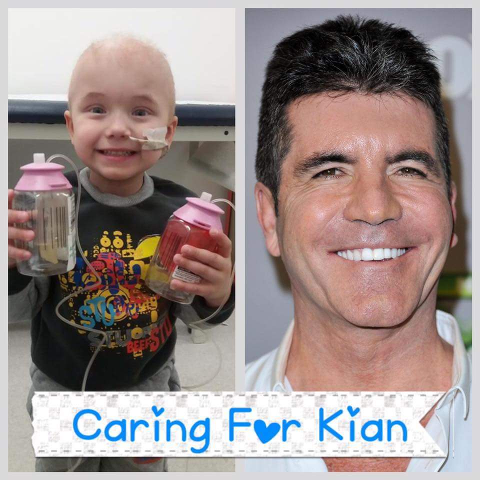 Kerryhogg7's tweet photo. @MirrorWeirdNews @DailyMirror please support Can everyone share this picture please! #GetKianToSimon! https://t.co/kYCJif6lno