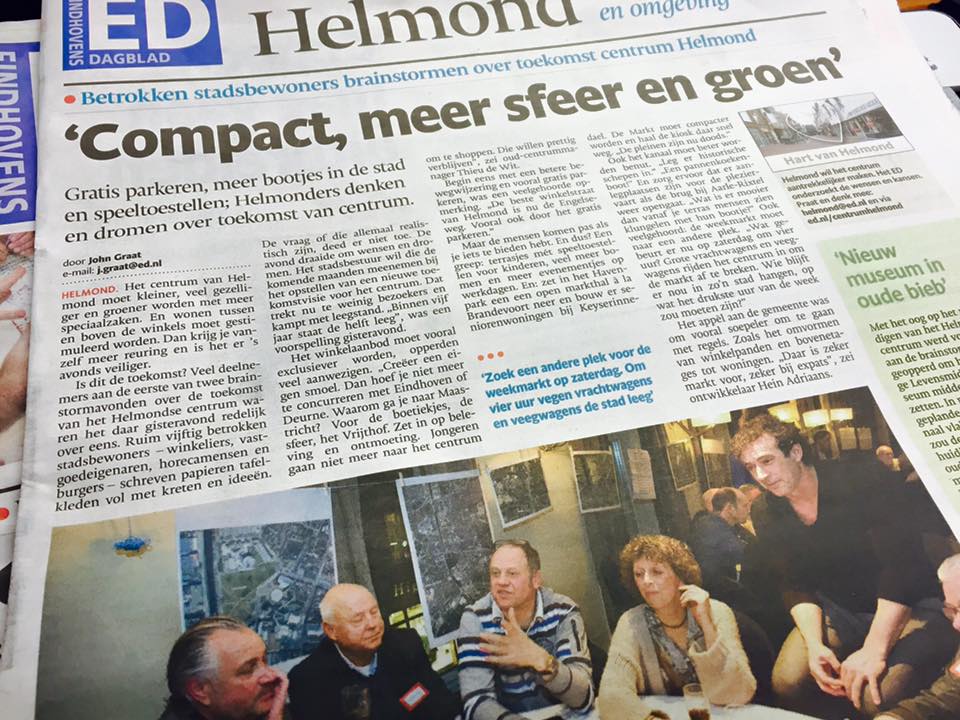 Groep5700's tweet photo. Helmonders denken mee over toekomst centrum. Groep5700 begeleidt gemeente #Helmond bij waardevol initiatief. https://t.co/GOJ86VwsPx