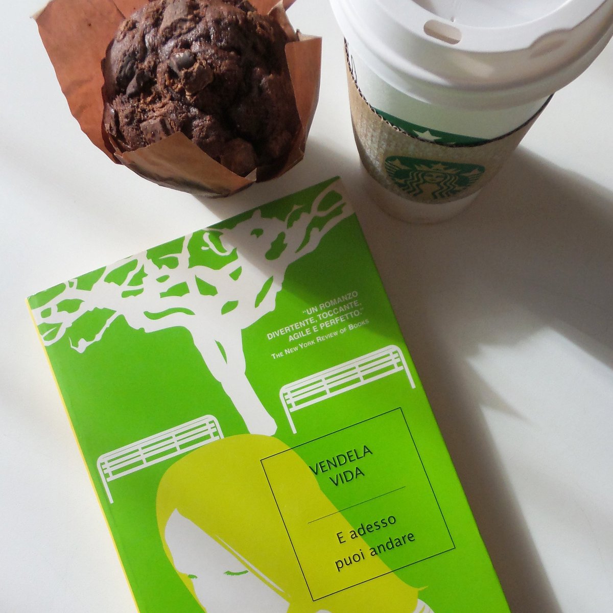 Oggi il caffé con Vida Vendela. E adesso puoi andare. Mondadori Strade Blu.
#bookandcoffee 
instagram.com/brunabiagioni