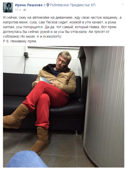 Песков объяснил "невменяемостью" слова убившей ребенка няни о мести Путину - Цензор.НЕТ 9768