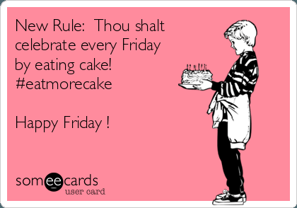 CakeandBakeShow's tweet photo. IT'S FRIDAYYYYYYYYY AND WE'VE DEFINITELY GOT THAT #FridayFeeling #EatMoreCake https://t.co/UoTjcTBPCk