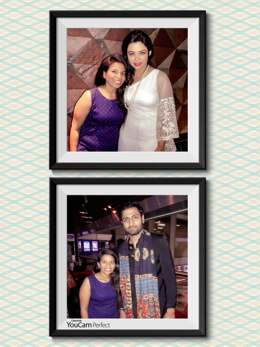 ASMITA9589's tweet photo. At Premiere of @IamSadachari With Two Cutest people on the Earth ❤❤❤ Love you Both... @vaibbhavt @PrarthanaBehere https://t.co/MuU1BgHtkN