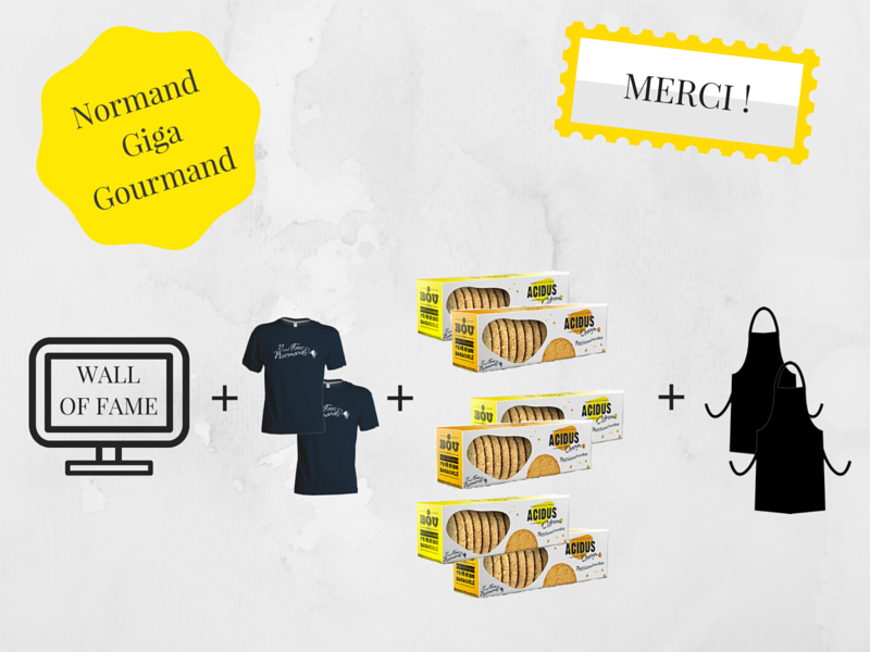 YSFCNORMANDS's tweet photo. Faites-vous un cadeau tout en soutenant @YSFCNORMANDS : Etes vous giga #gourmands ? #crowdfunding #food #Normandie https://t.co/Z02TvLekkG