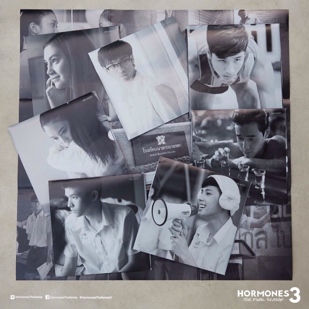 แค่โปสการ์ดใน DVD BOXSET ยังงานดีขนาดนี้ รอซื้อรัวๆครับ! #HormonesTheSeries3