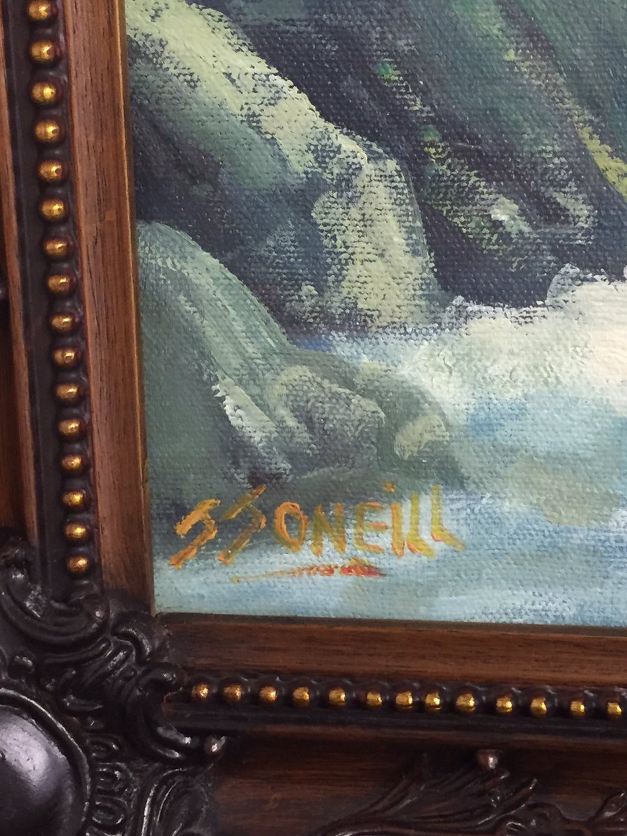 Scene2furniture's tweet photo. Collectors JJ O'Neill oil paintings available to buy in store. Contact us for prices https://t.co/47HO42oLi3
